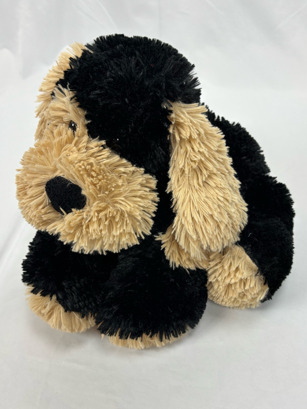 Circo Brown Black Bandana Dog Stuffed Animal Plush Floppy 2008 12"